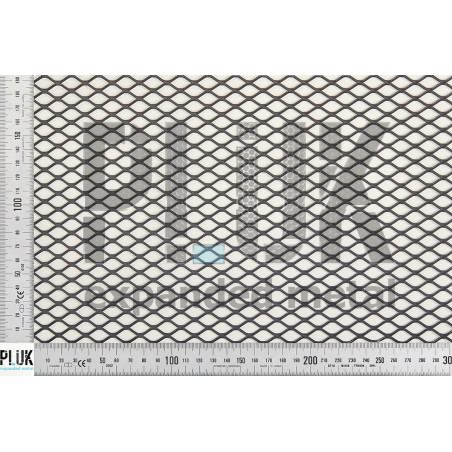 SIATKA TUNINGOWA czarna 3,5x2mm 100x40cm