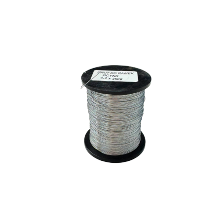 Drut do ramek ocynk 0,4 mm – 0,25 kg